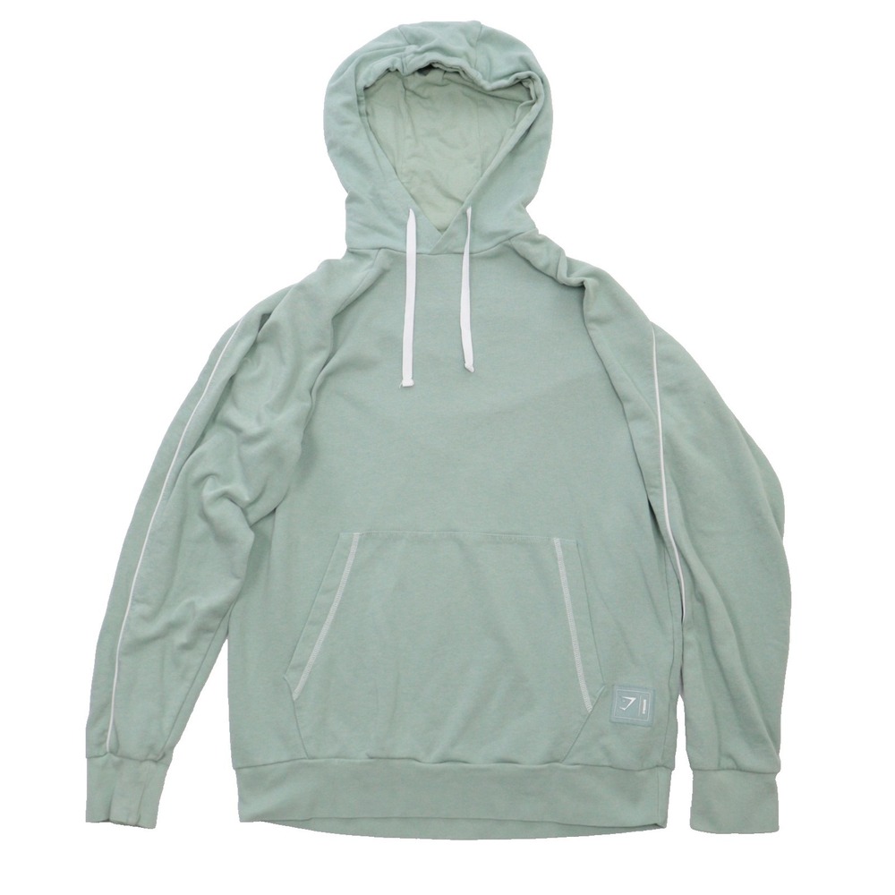 Gymshark Hoodie Adult Sz Small Blue Teal Running Jogging Athletic Workout Gym